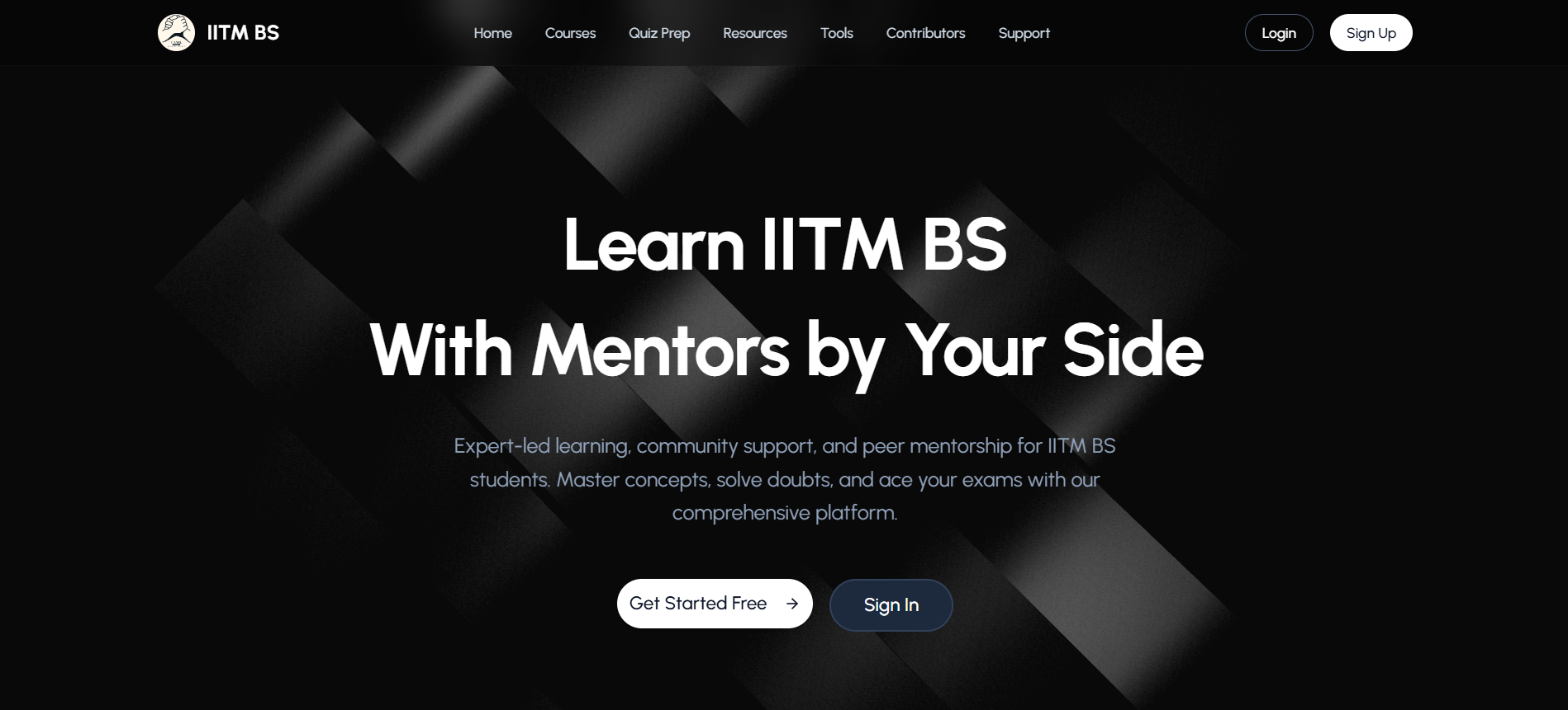 BSPrep – IITM BS Learning Platform